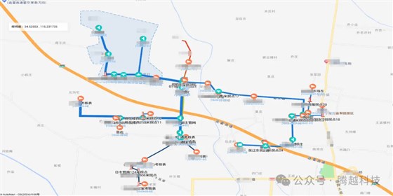 管网漏损分析地图