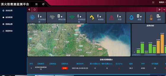 智慧消火栓后台终端 智慧消火栓后台终端