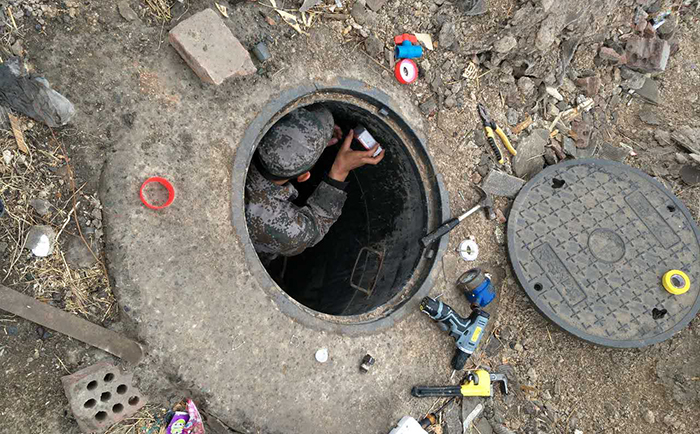 新疆哈密分体式IC卡水表试点工程3