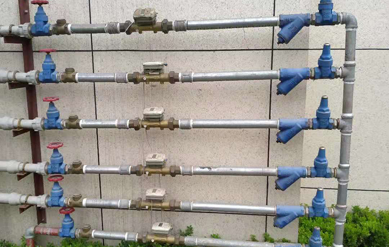 鑫腾越有线远传超声波水表安装案例